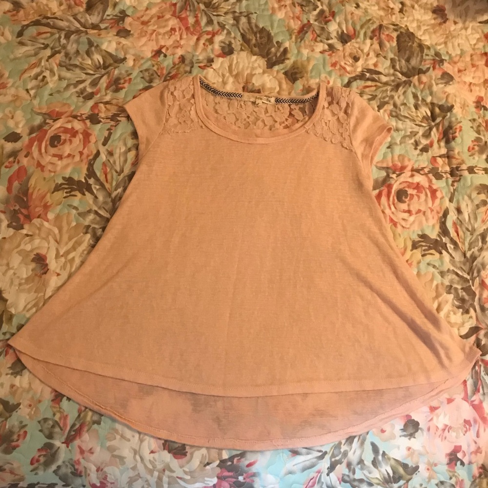 Pink Short Sleeve Shirt